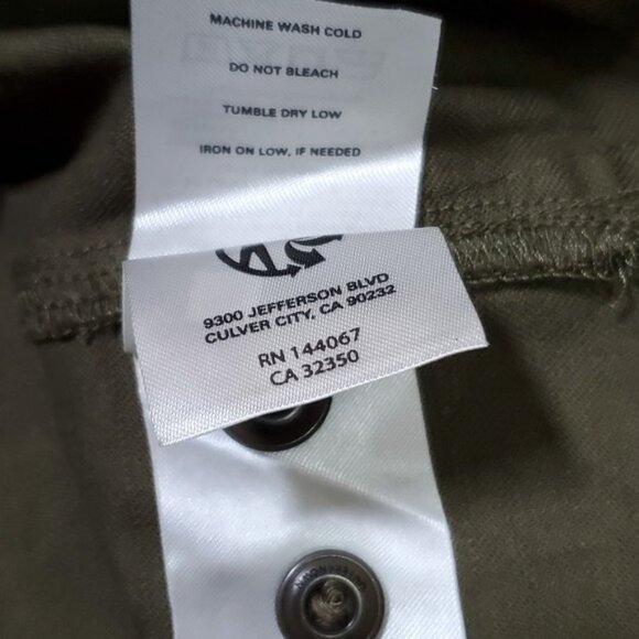 OuterKnown Shirt Dress Two Pocket Long Sleeve Button Up Size L NWT $178 Organic - Picture 7 of 7